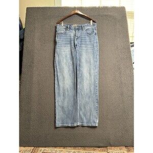 Rock & Roll Denim Jeans Mens 32x32 Blue Revolver Straight Leg Slim Fit Cowboy